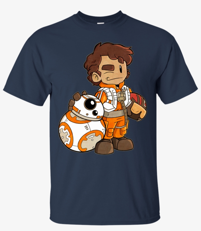 Poe Dameron And Bb 8 T Shirt Men - Golden Knights Shirt With Groot, transparent png