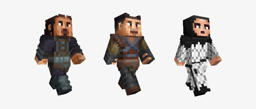 Tasu Leech, Razoo Qin Fee And Bazine Netal - Kylo Skin Minecraft, transparent png