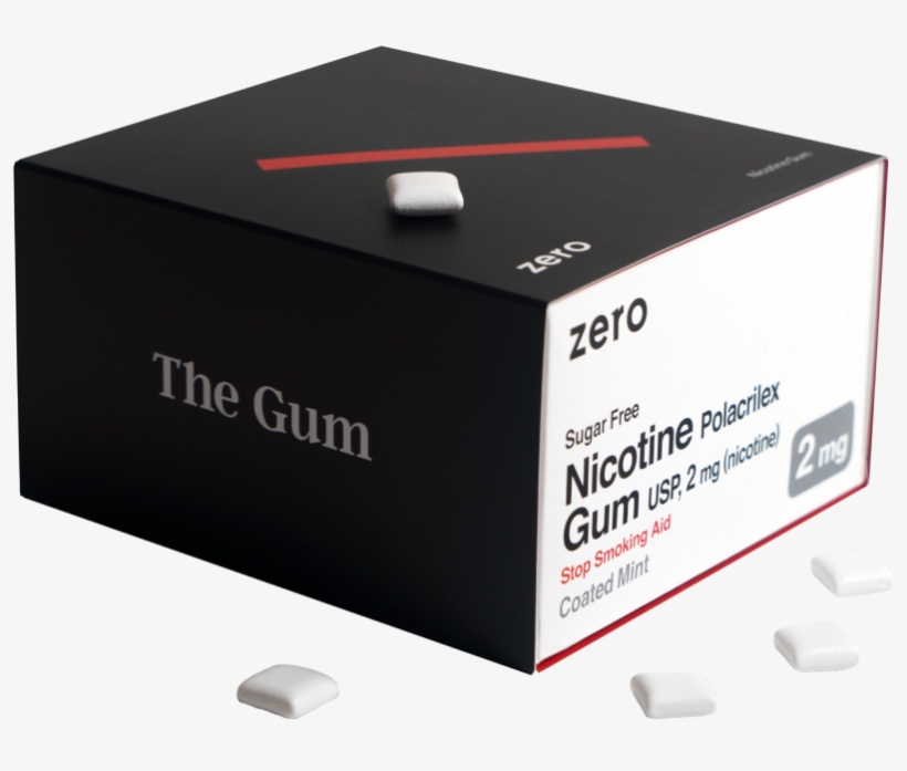 Nicotine Gum - Box, transparent png
