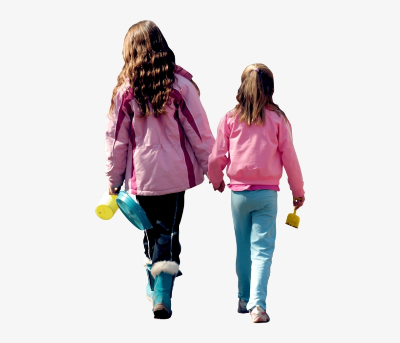 Free Png Download School Kids Walking Png Png Images - Kids Walking Png, transparent png
