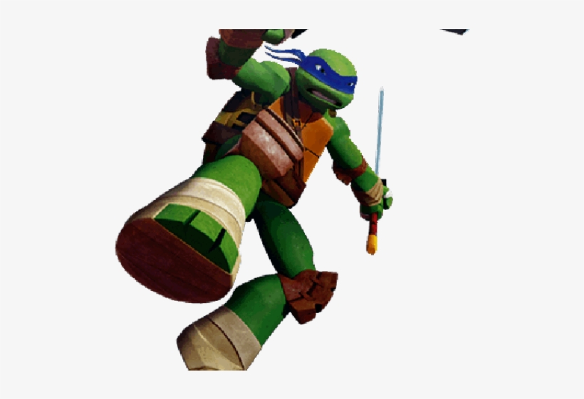Ninja Turtles Clipart Nickelodeon - Tmnt Leonardo, transparent png