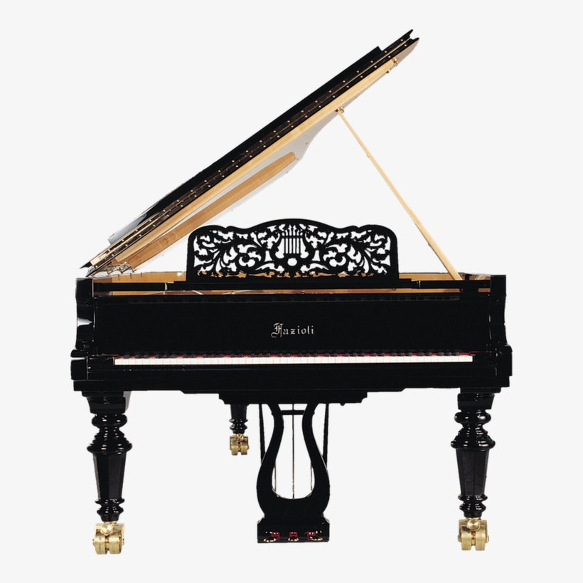 Fazioli Strauss Grand Piano - Fortepiano, transparent png