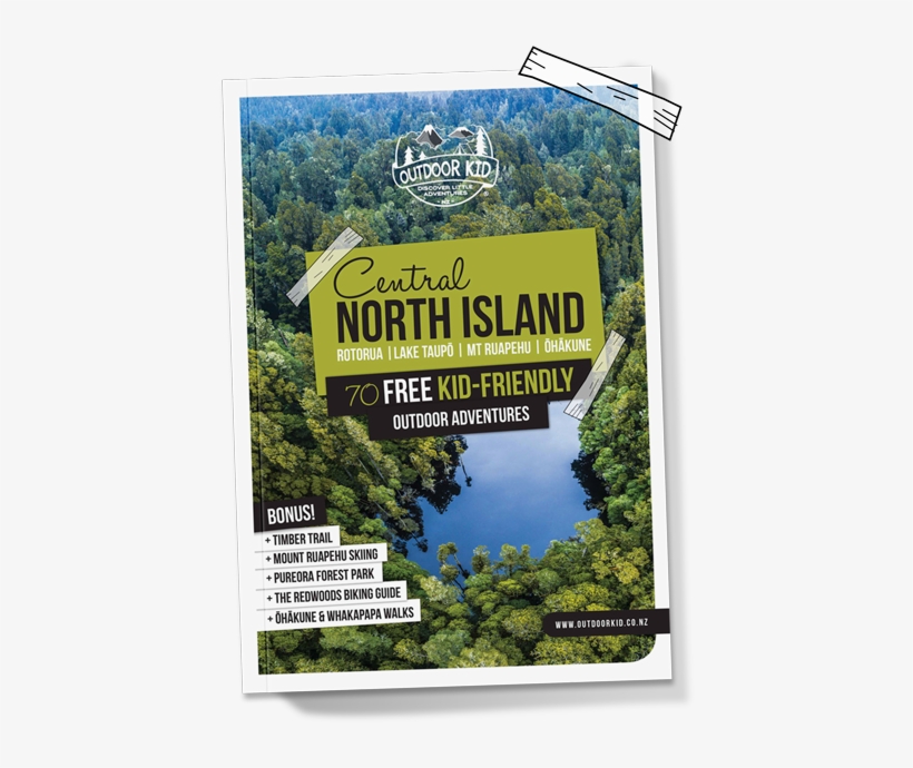 Central North Island Guidebook - Banner, transparent png