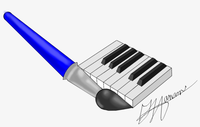 Music Brush's Cutie Mark - Musical Keyboard, transparent png