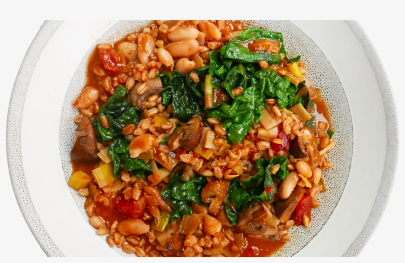 White Bean & Farro Stew Baked Beans 1280x720 PNG Download PNGkit
