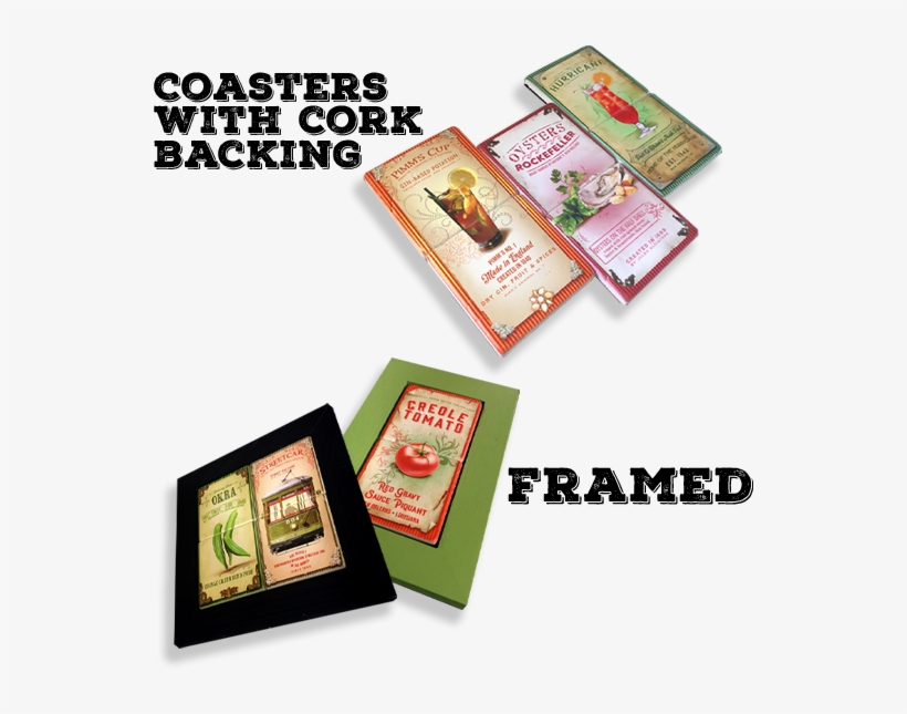 Bloody Mary Stacked Coasters - Brochure, transparent png