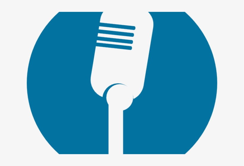 Microphone Clipart Blue Microphone - Microphone Clip Art, transparent png