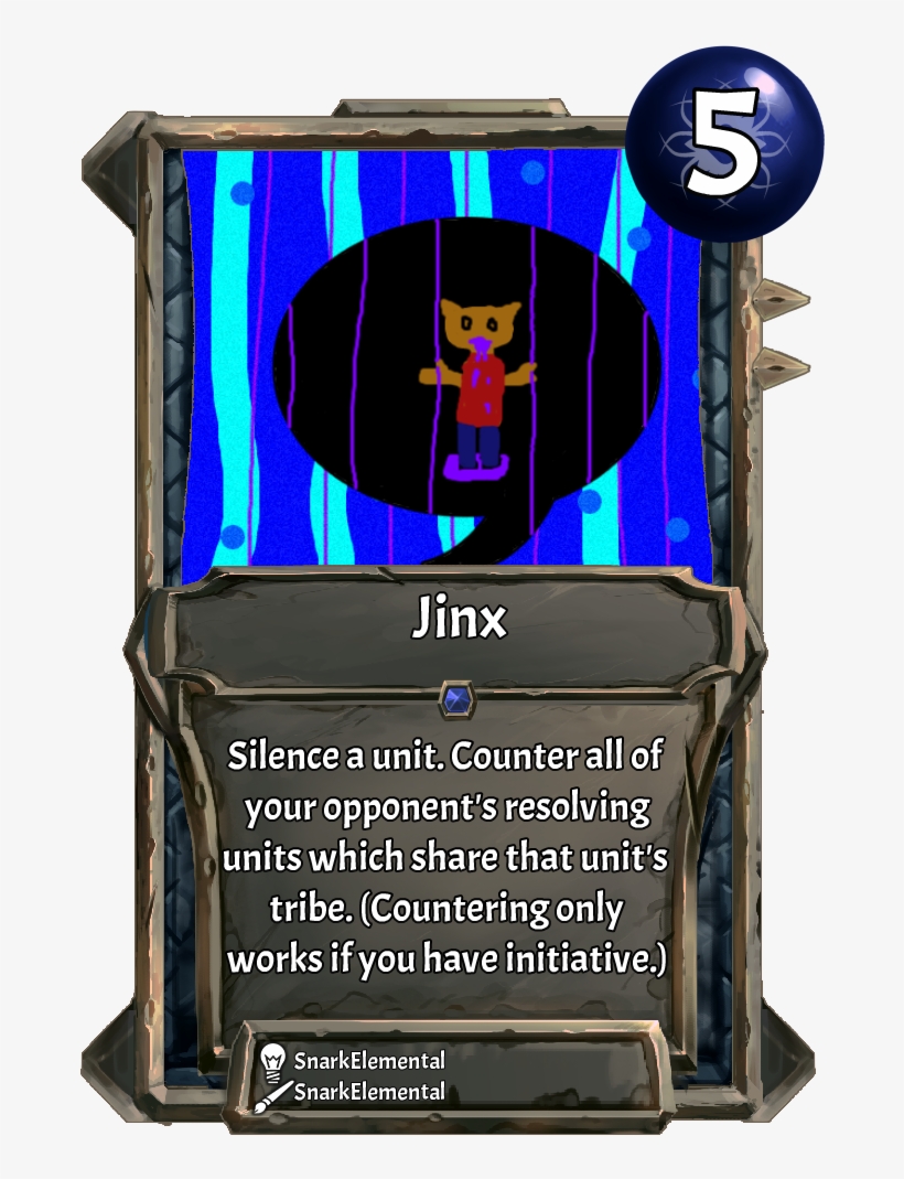 [card] Jinxweek - Collective Community Card Game, transparent png