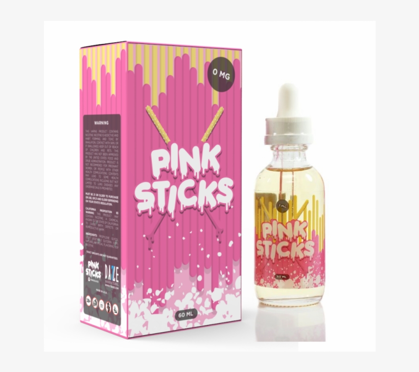 Pink Pocky Sticks 60ml - 7 Daze Pink Sticks, transparent png