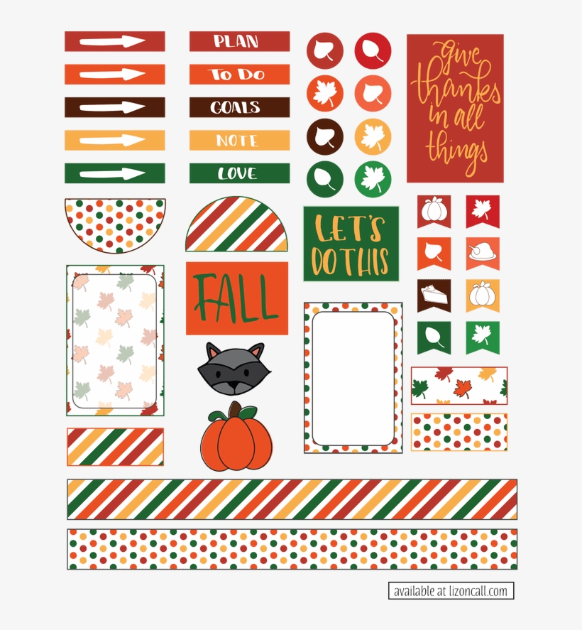 Michaels Happy Planner Stickers, transparent png