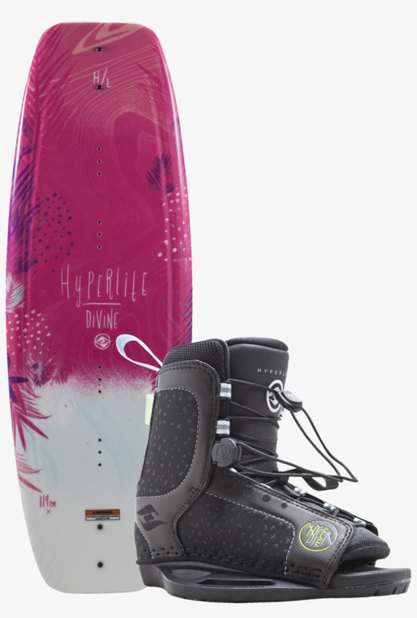 2018 Hyperlite Divine W/ Jinx Boots - Wakeboarding, transparent png