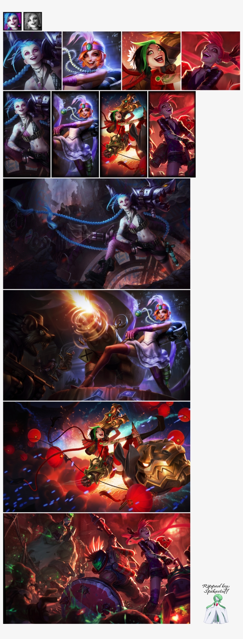 Click For Full Sized Image Jinx - Action Figure, transparent png