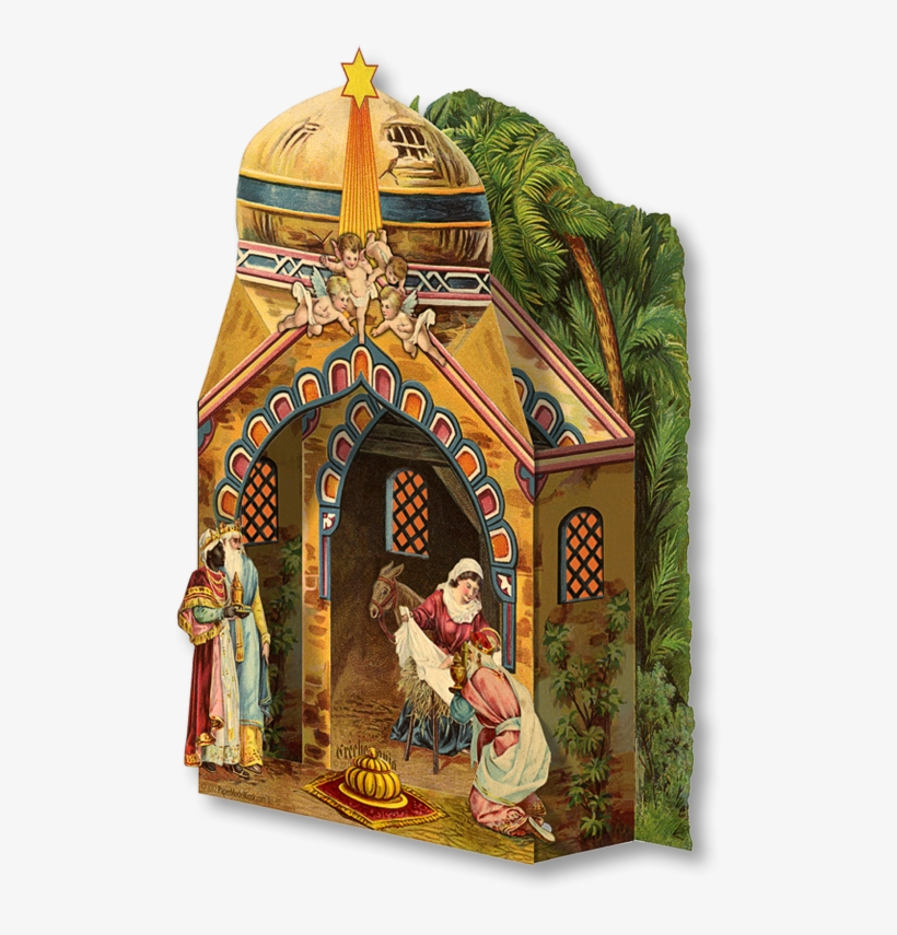 Kerst 1 Nativity Creche, Christmas Nativity, Christmas - Dome Miniature Nativity, transparent png