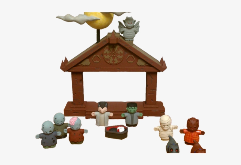 Shepherd Boy Clipart Cartoon Nativity Scene - Halloween Nativity Scene, transparent png