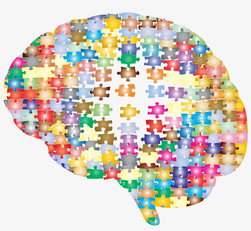 The Human Brain Is In Trouble And Technology Is A Cause - Puzzle Brain Clipart, transparent png
