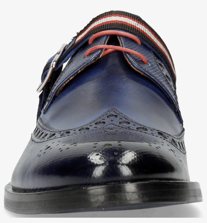 Derby Shoes Mika 7 Dice Saphir Red Strap - Slip-on Shoe, transparent png