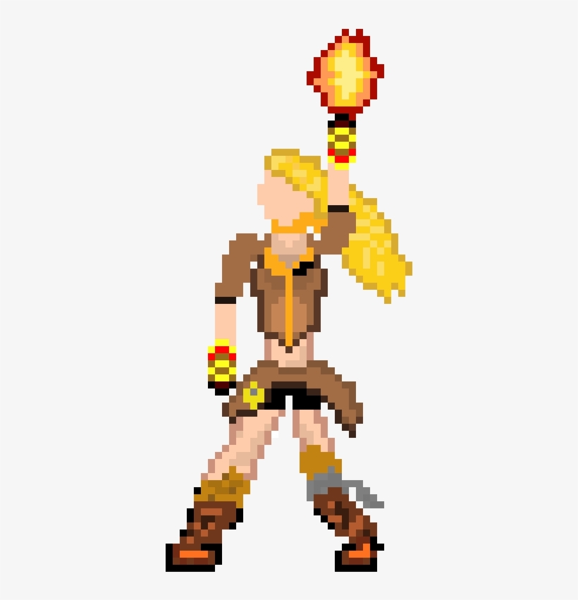 Yang Legs Waist - Pixel Art Legs, transparent png