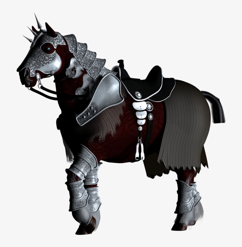 3d Horse - Warrior Horse Png, transparent png