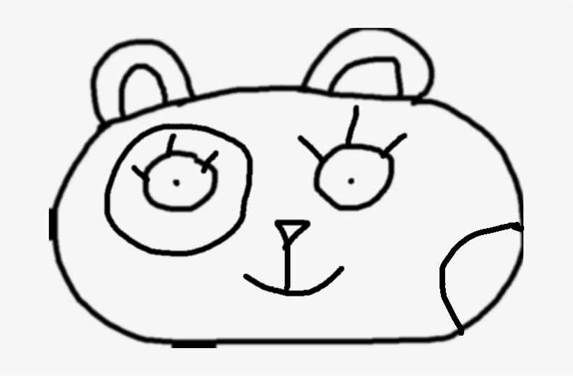 Panda - - Line Art, transparent png