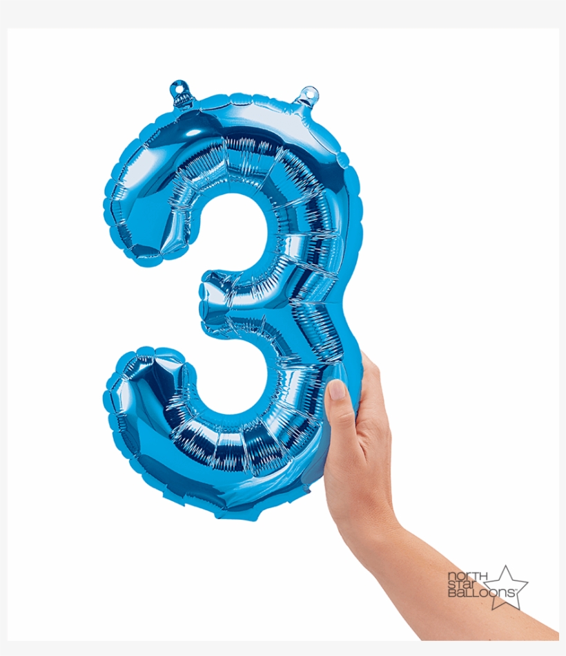 3 - Numbers Transparent 3 Balloon, transparent png