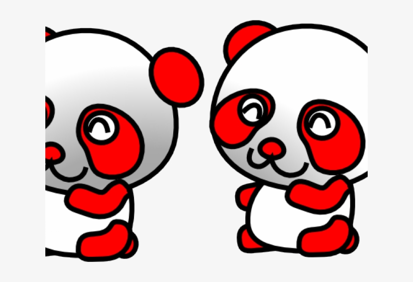Red And White Panda, transparent png