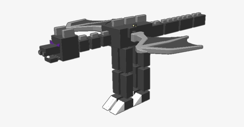 Made A Ragdoll Out Of Ender Dragon - Assault Rifle, transparent png