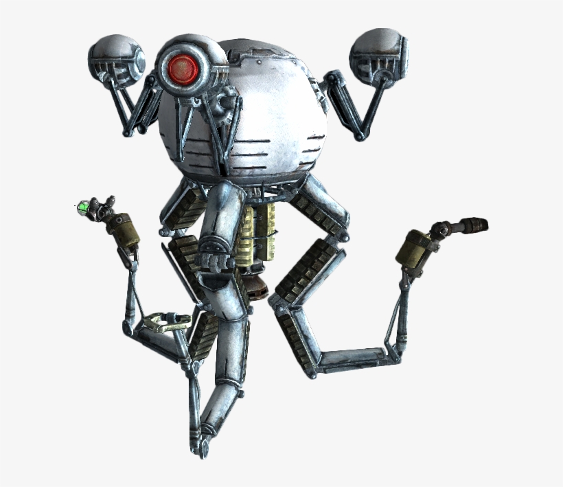 Image - Mr Gutsy Fallout, transparent png