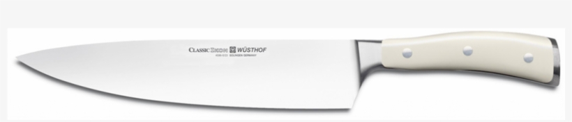 9" Classic Ikon Creme Chef Knife - Hunting Knife, transparent png