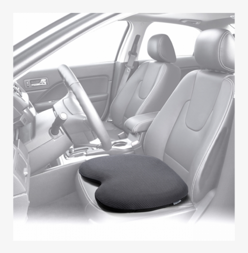 Seat Cushion Molded Gel Memory Foam Winplus Best Car - Cushion, transparent png