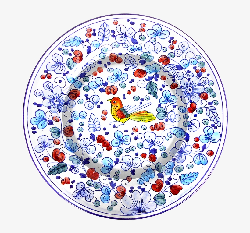 Pasta/ Soup Plate Arabesco Celeste - Circle, transparent png