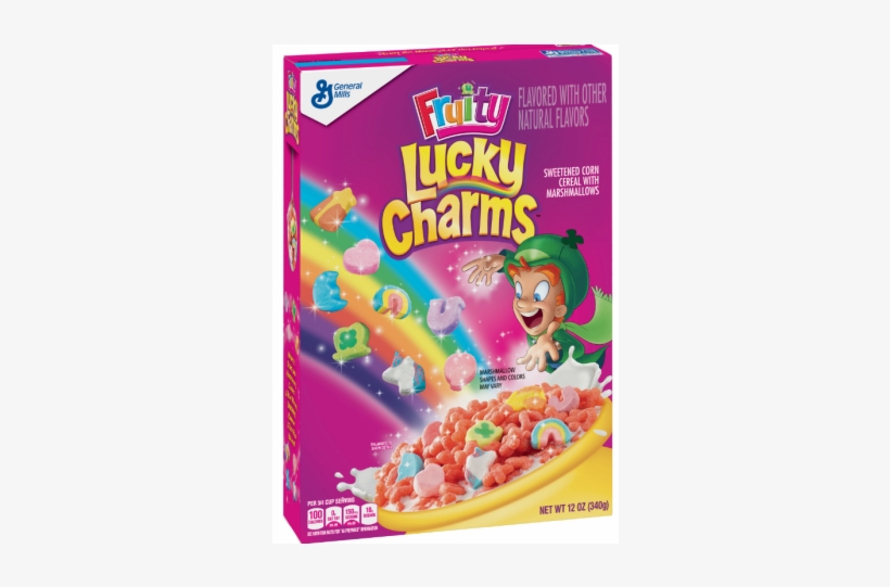 General Mills Fruity Lucky Charms Cereal, transparent png