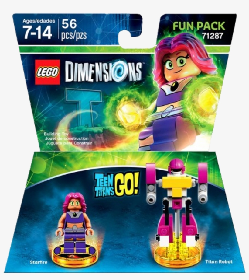 Lego Dimensions Teen Titans Go Fun Pack, transparent png