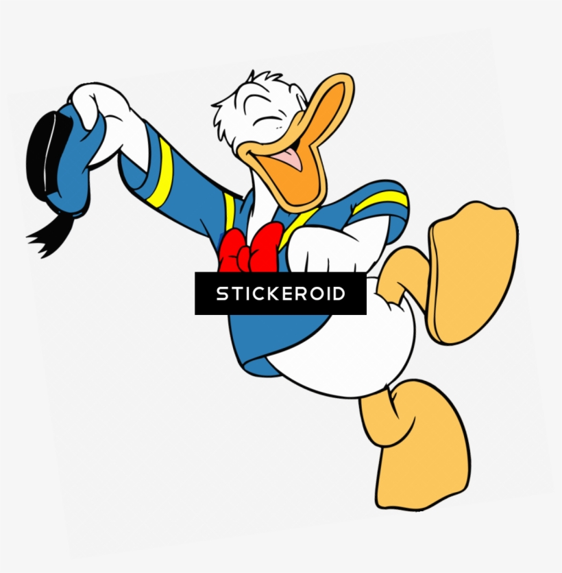 Donald Duck Pointing - Hello Donald Duck, transparent png