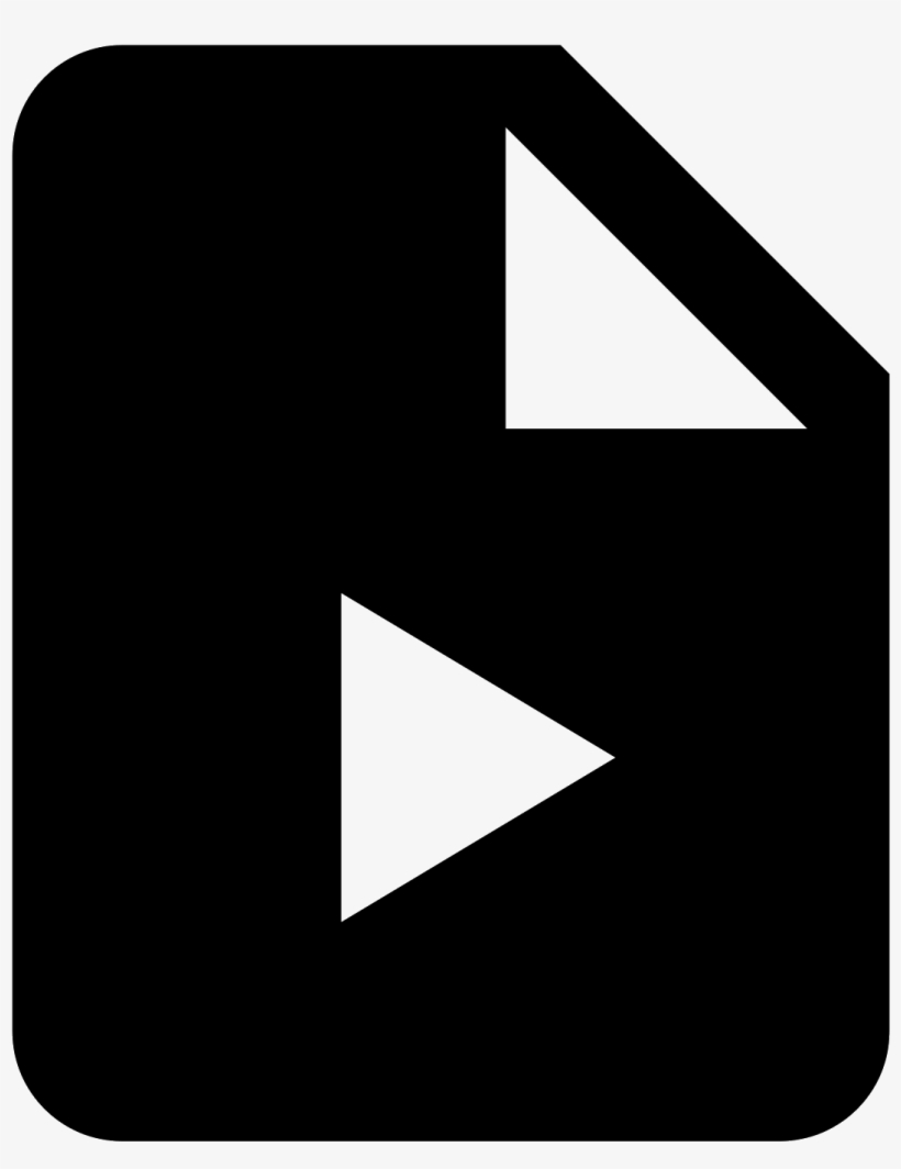 Video File Icon - Sign, transparent png