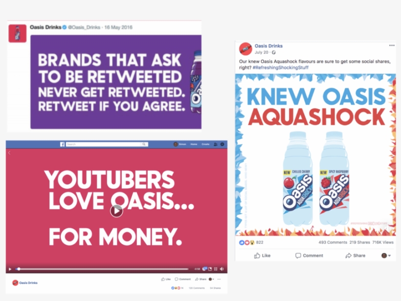 Oasis's Facebook Posts Show How They Are Taking On - Future Shop, transparent png