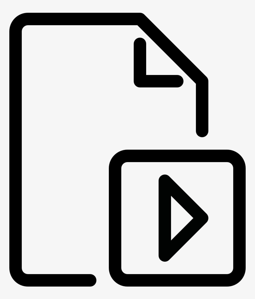 Document Type Video - Type Form Icon, transparent png