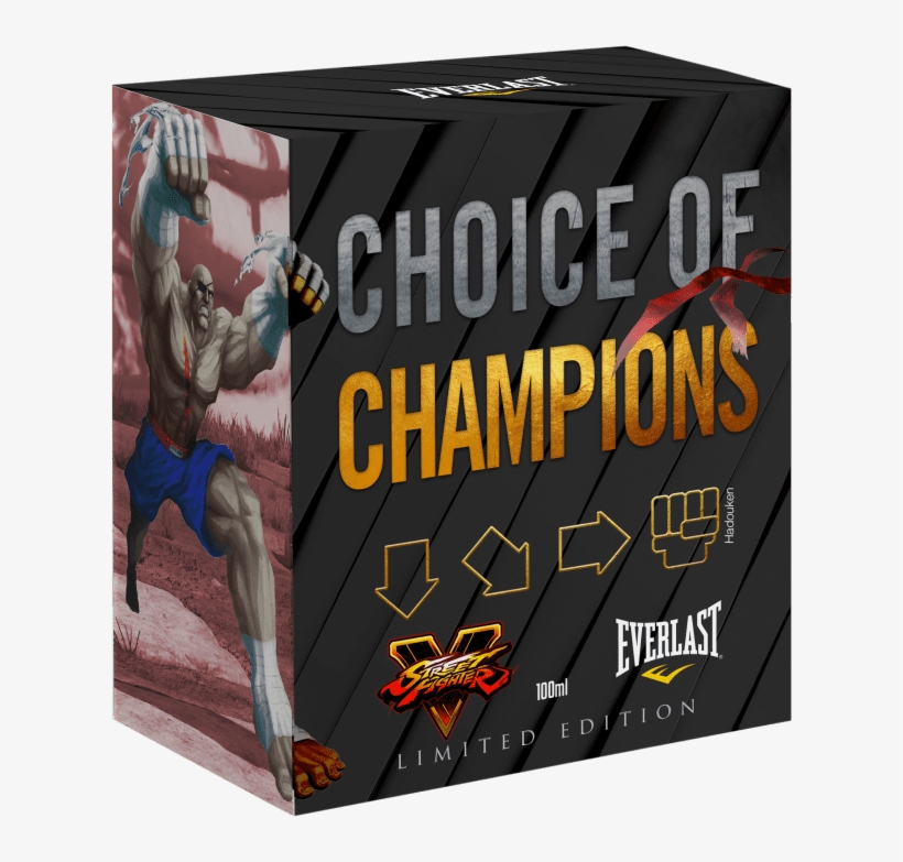Choice Of Champions Street Fighter Hadouken Everlast - Everlast, transparent png