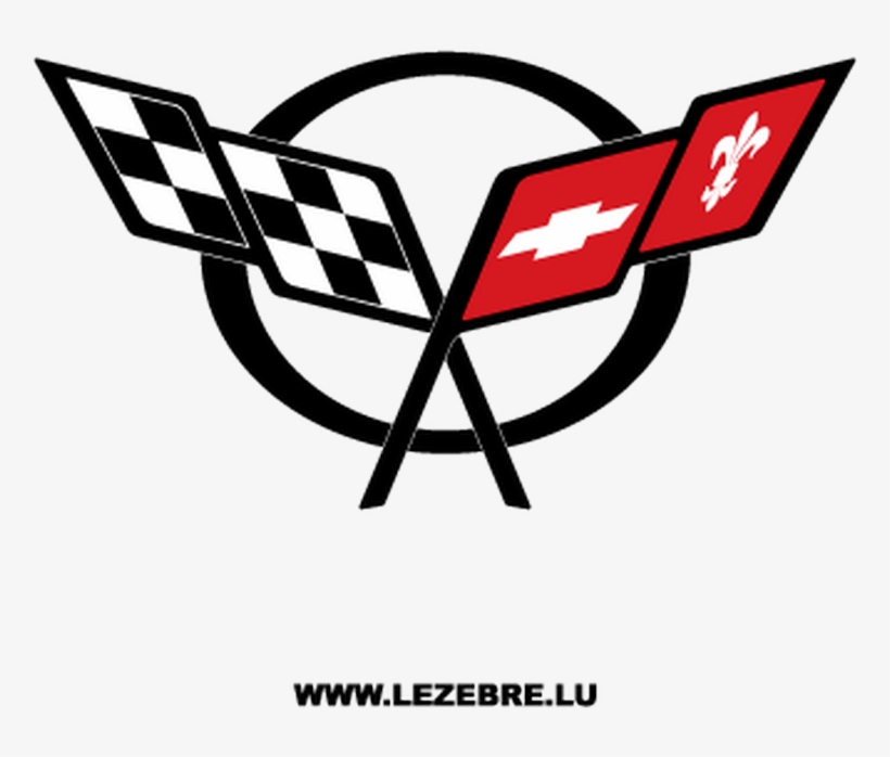 Decorative Sticker - Corvette Flags, transparent png