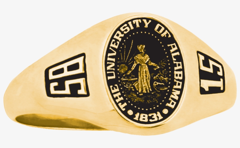 University Of Alabama Women's Laurel Ring - Emblem, transparent png