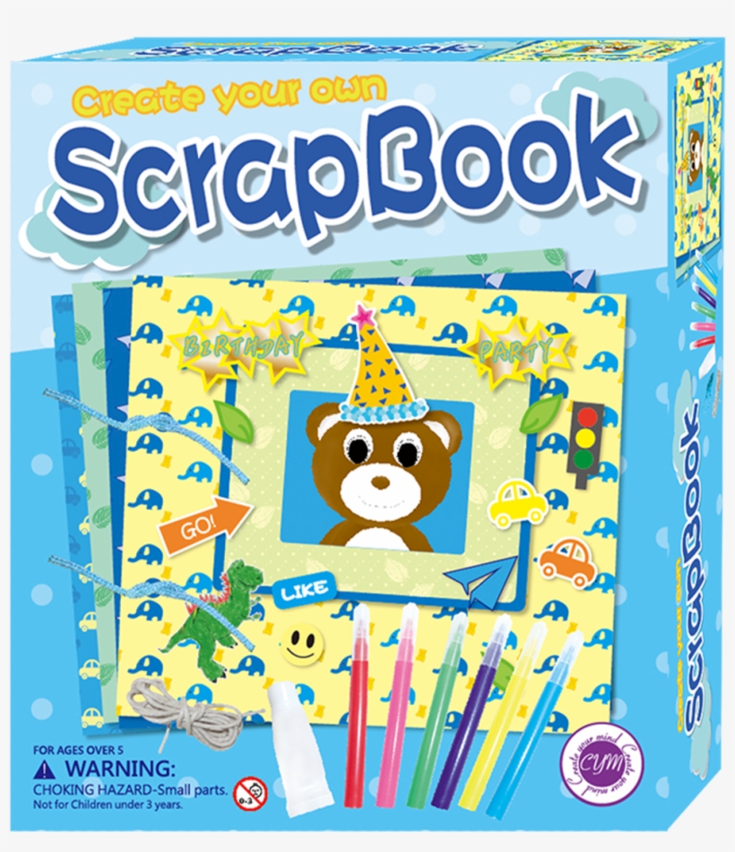 Create Your Own Scrap Book - Poster, transparent png