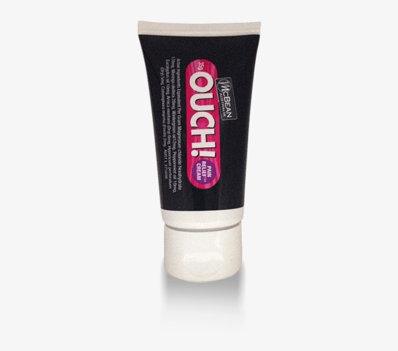 Ouch Pain Relief Cream Tube 35g - Lip Gloss, transparent png