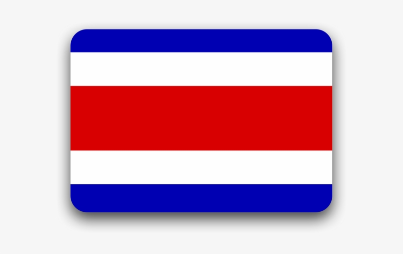 Costa-rica Flag - Codigo 506, transparent png