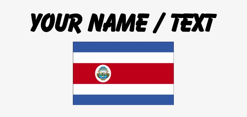Custom Costa Rica Flag Mousepad - Costa Rica Flag, transparent png