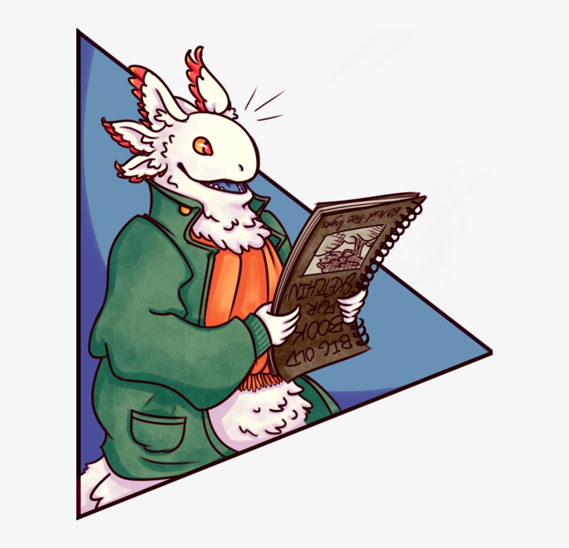 Ipo's Big Old Book For Sketchin' By Daeranilen - Cartoon, transparent png