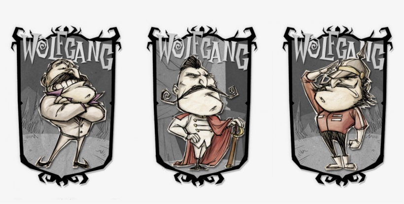1wolfgang - Don T Starve Character Portraits, transparent png