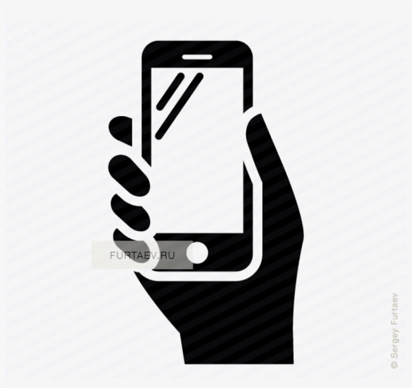 Free Png Download Don T Use Phone Png Images Background - Smartphone In Hand Vector, transparent png