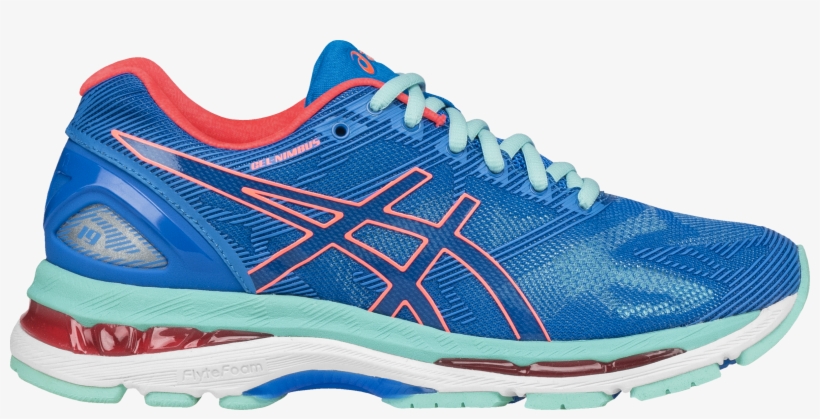 Asics' New Gel-nimbus 19 Delivers Improved Lightweight - Asics Nimbus 19 Dame, transparent png