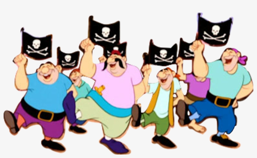 Captain Hook's Pirate Crew, transparent png