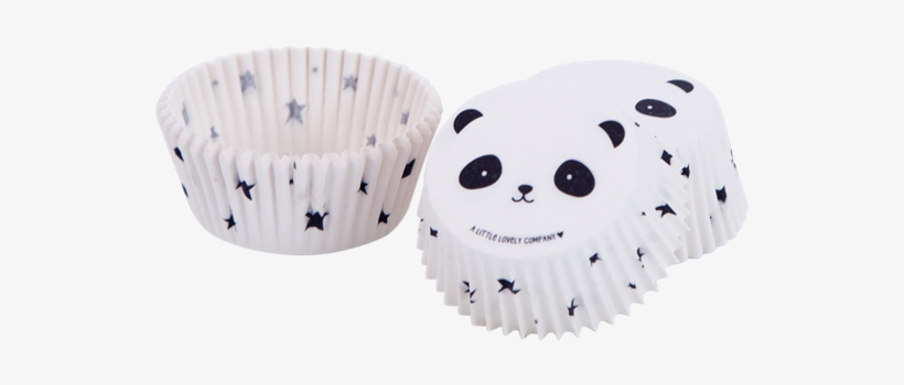 Picture Of Cupcake Cases-panda - Dessert, transparent png