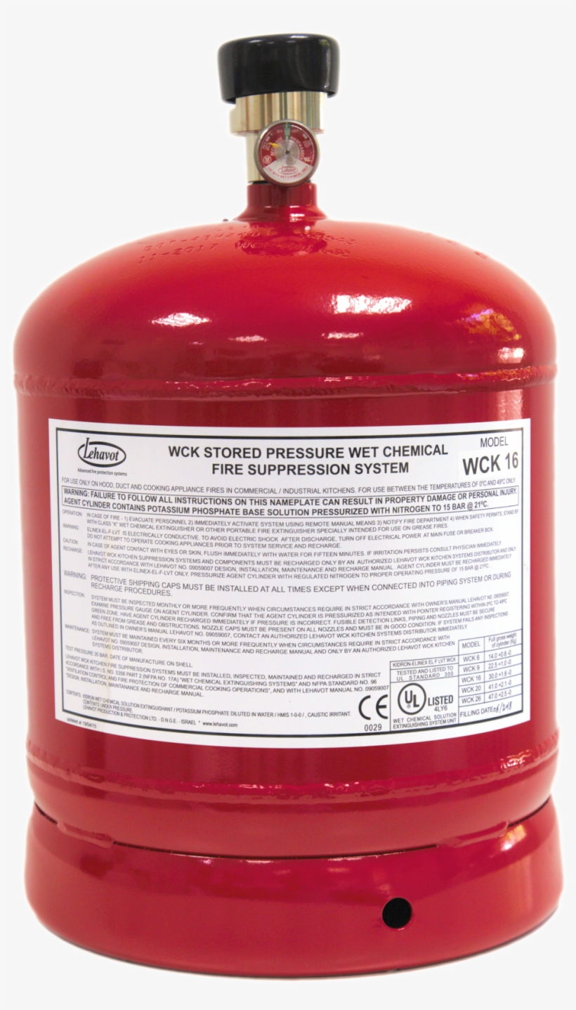 Wet Chemical Agent Cylinders - Glass Bottle, transparent png